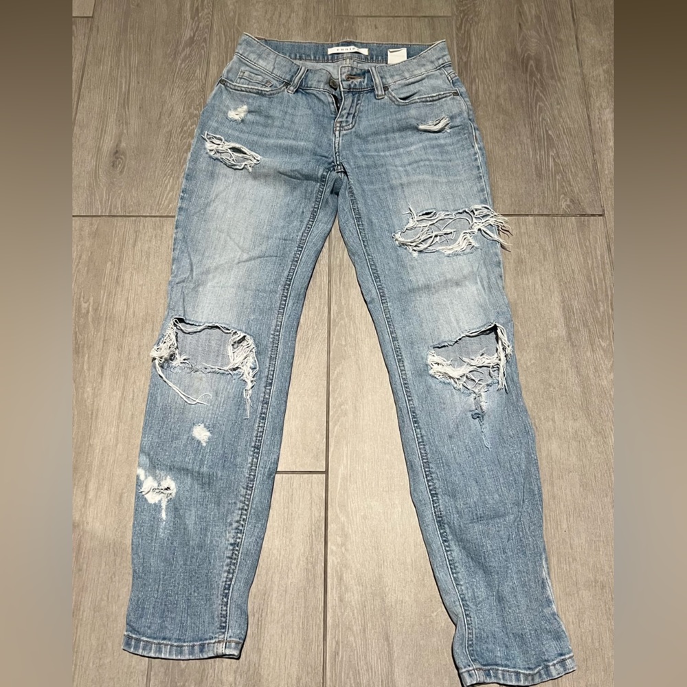 Eunina Jeans Sasha Low Rise in Cigarette